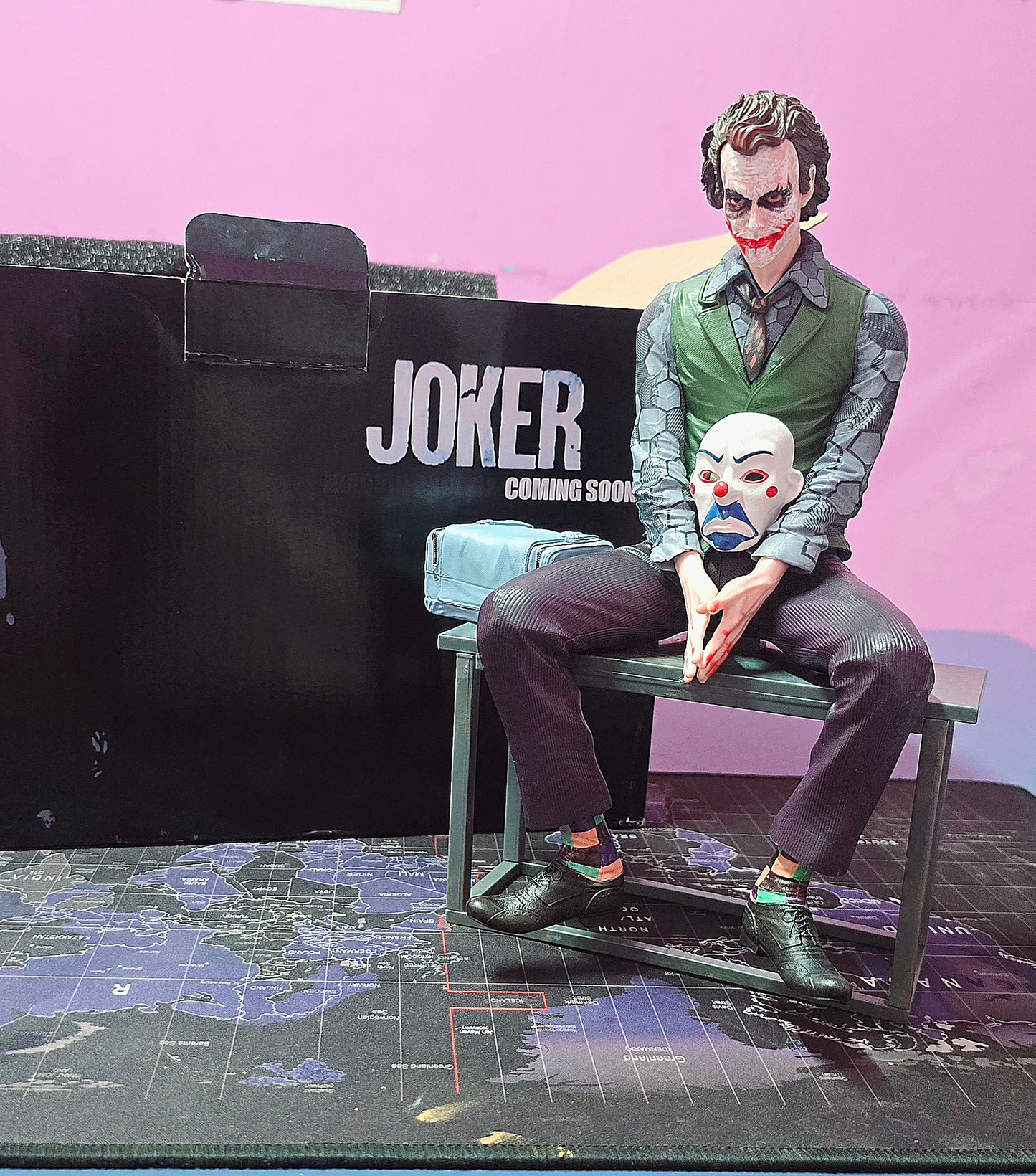 Joker The dark Knight Action Figure Ornament Toy DC Comics Joker Toy Car Rear Joker Toy India